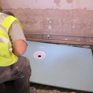 How to Install an AKW Tuff Form Wetroom Wet Floor Former from Essential Bathrooms