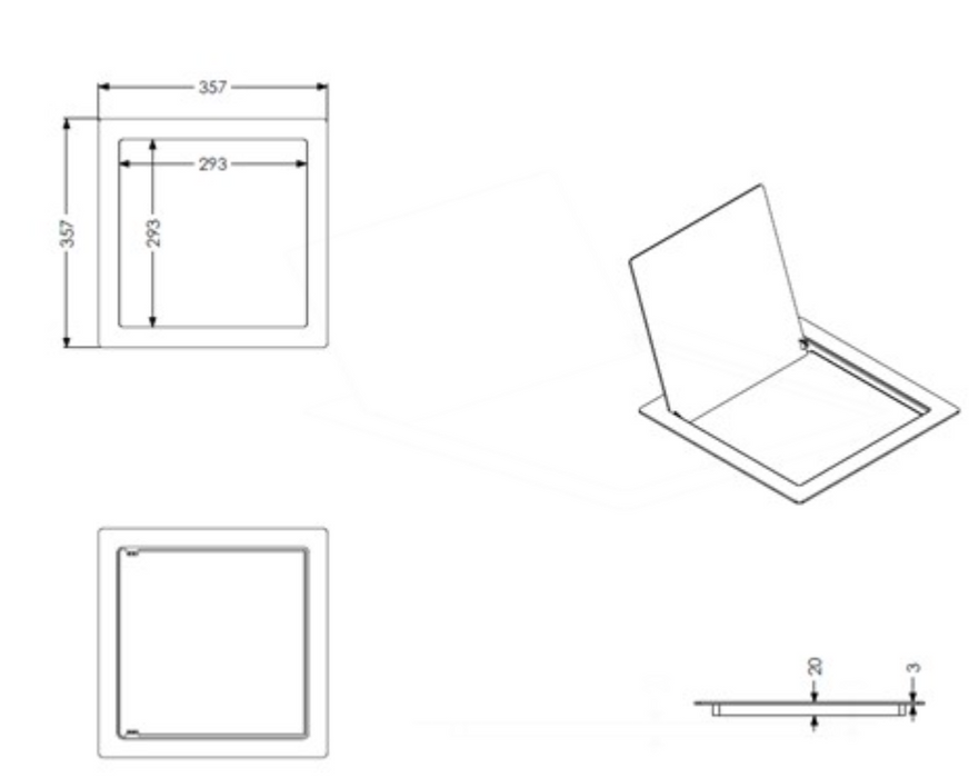 Access Panel 357 x 357mm (30201)