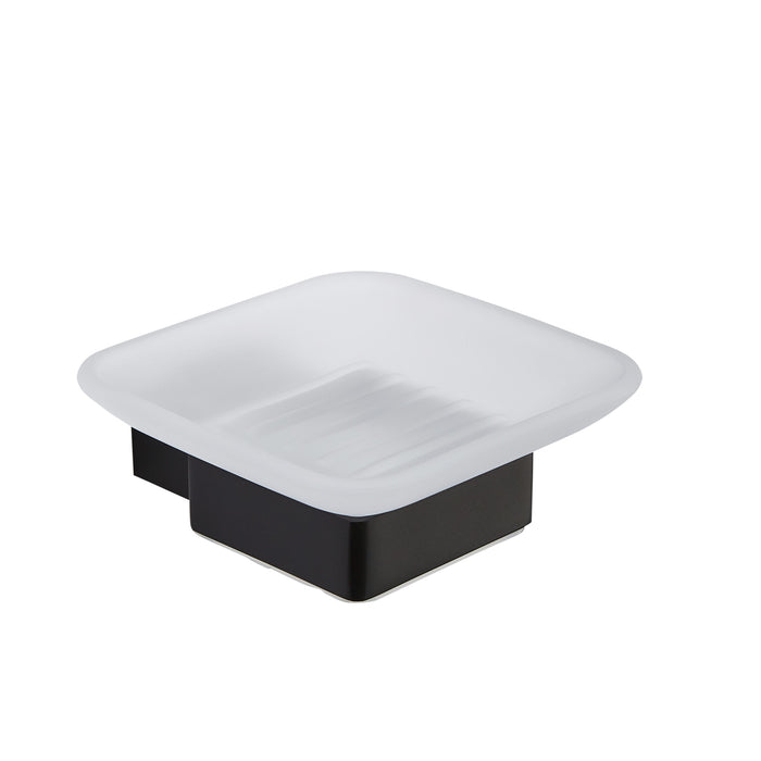 Kartell K-VIT Premium Soap Dish Holder Matt Black (ACC316)