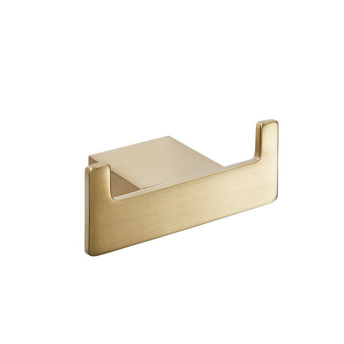 Kartell K-VIT Premium Robe Hook Brushed Brass (ACC334)