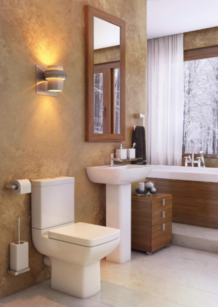 Kartell K-VIT Pure Close Coupled WC with Soft Close Seat (POT263PU-POT265PU)