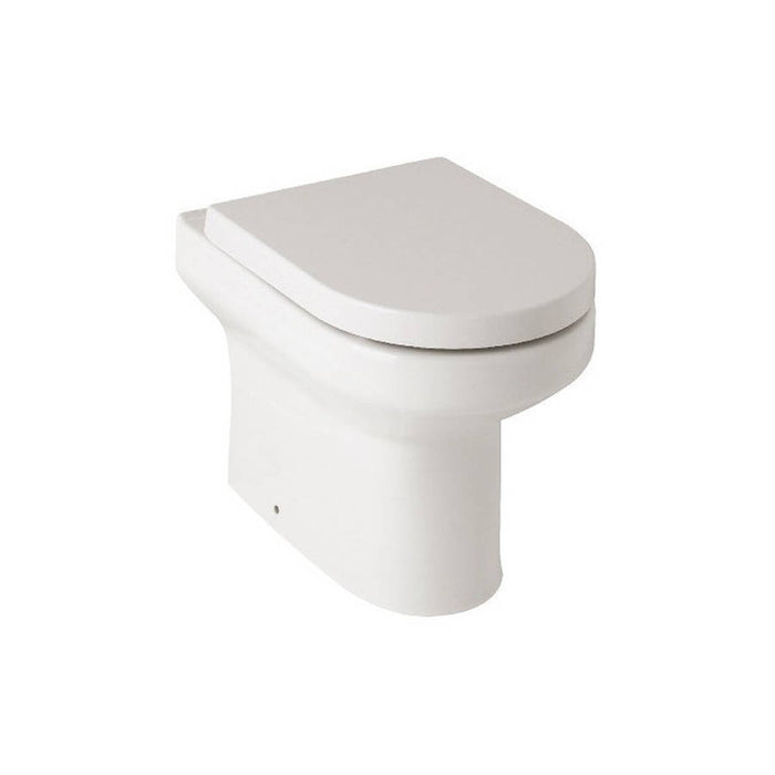 Kartell K-VIT Bijoux Back To Wall WC Pan - White Gloss (BJX-BTW)