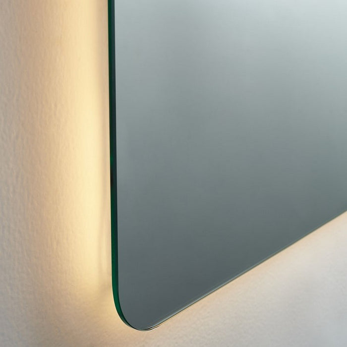 Kartell K-VIT Calcot 600x800mm Rounded Edges Back Lit Frameless Mirror-Chrome (CA6080)