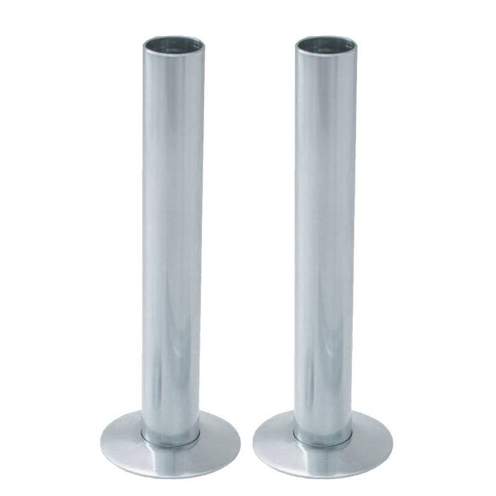 Kartell K-VIT 15mm Pipes And Rosettes (Pair) Chrome (CR-PIPE01)