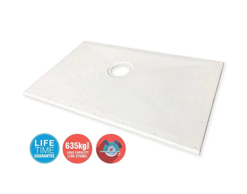 Contour ShowerDec Wet Room Floor Former 1500x820mm (SD1500X820)