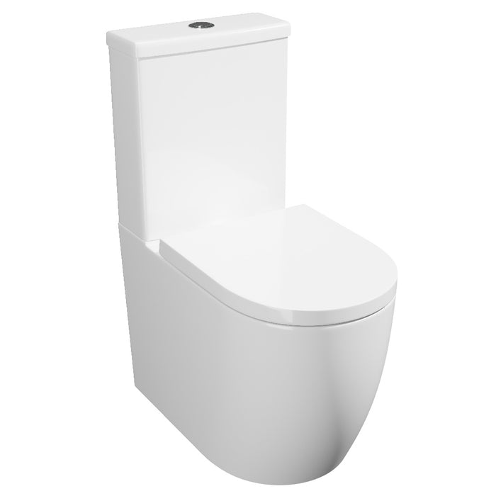 Kartell K-VIT Genoa Round Rimless WC Pan Closed Back (GEN020RO)