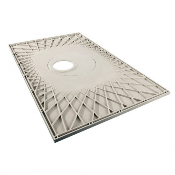 Impey Level Dec EasyFit Aqua-Dec 1000x1000mm Wet Floor Former for Vinyl Floor (ADE1010GRY)