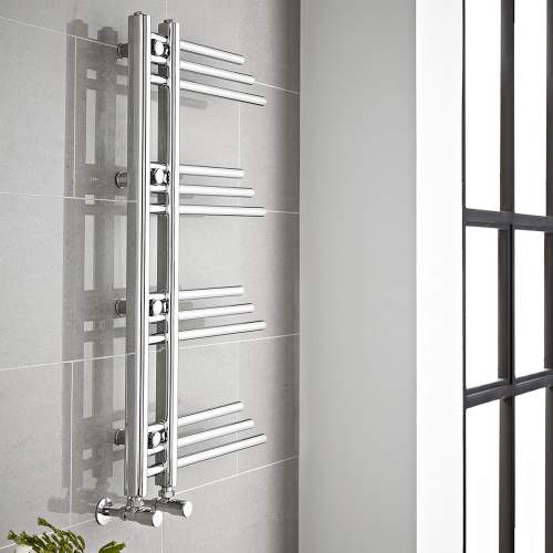 Kartell K-VIT New York Heated Towel Rail 500x900mm Chrome (JFK)