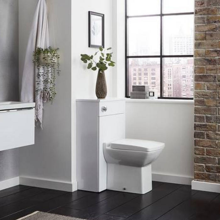 Kartell K-VIT Kore 500mm WC Unit - Gloss White (KOR500WC-W)