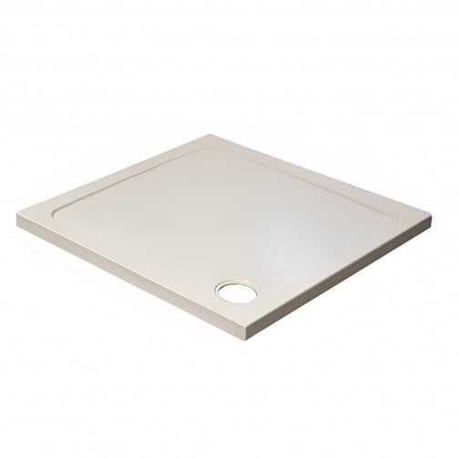 Kartell K-VIT Square White Low Profile 45mm Shower Tray