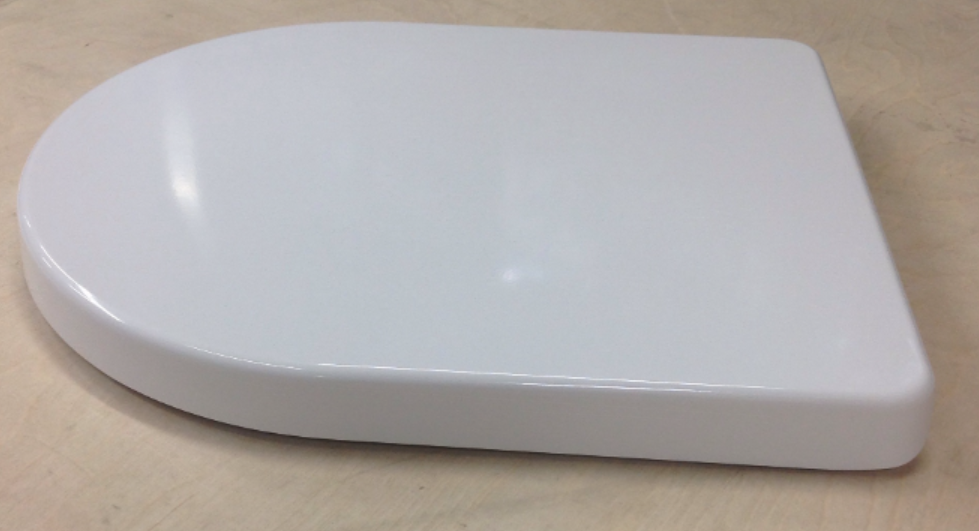 AKW Carbamide Soft Close Toilet Seat for Navlin Wall Hung Pan (23645)