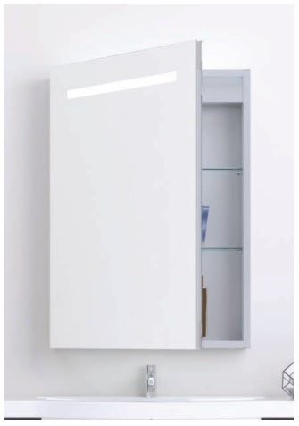 Kartell K-VIT Prism 700 x 500mm LED Mirror Cabinet (MIR101)