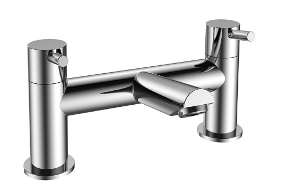 Kartell K-VIT Aztec Bath Filler Chrome (OFTAP03)
