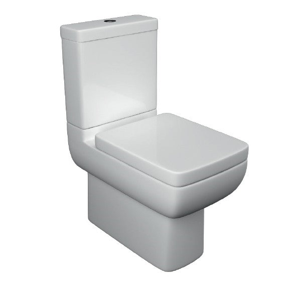 Kartell K-VIT Options 600 Close Coupled WC with Cistern & Soft Close Seat (POT080OP-POT600SE-POT082OP)