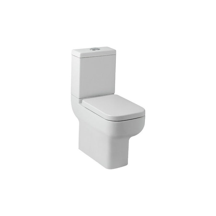 Kartell K-VIT Options 600 Comfort Height Rimless Close Coupled Pan-White Gloss (POT089OPR)