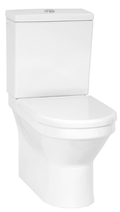 Kartell K-VIT Style Close Coupled Open Back WC Pan-White Gloss (POT981ST)