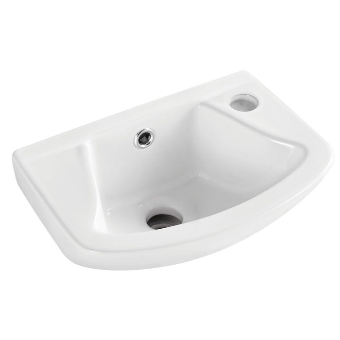 Kartell K-VIT Proton Cloakroom 355mm 1 Tap Hole Basin (PRO355BAS1)