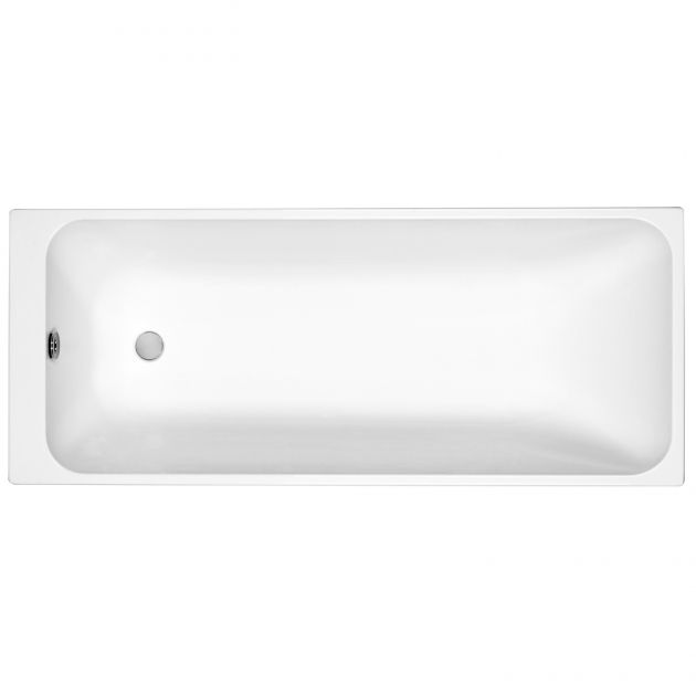 Kartell K-VIT Refine 1600x700 Bath With Legs (REF1670SE)
