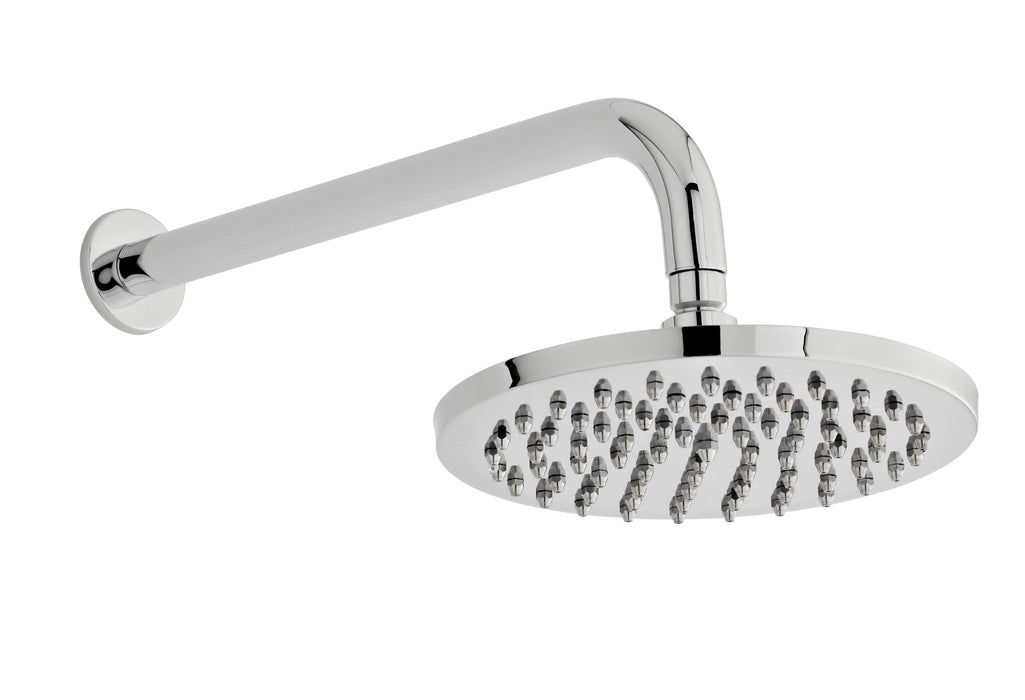 Kartell K-VIT Deluge Fixed Shower Head and Arm-Chrome (SHO083DE)