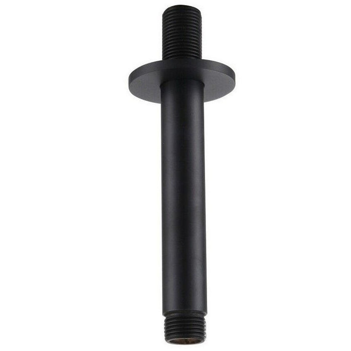 Kartell K-VIT Nero Round Shower Ceiling Arm-Matt Black (SHO151NR)