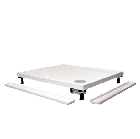 Kartell K-VIT Square Low Profile Shower Tray 1000x1000mm (KRS1010L)