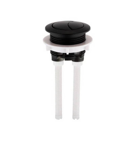 Kartell K-VIT Cistern Push Button For Options 600 Cisterns Matt Black (BL600PB)