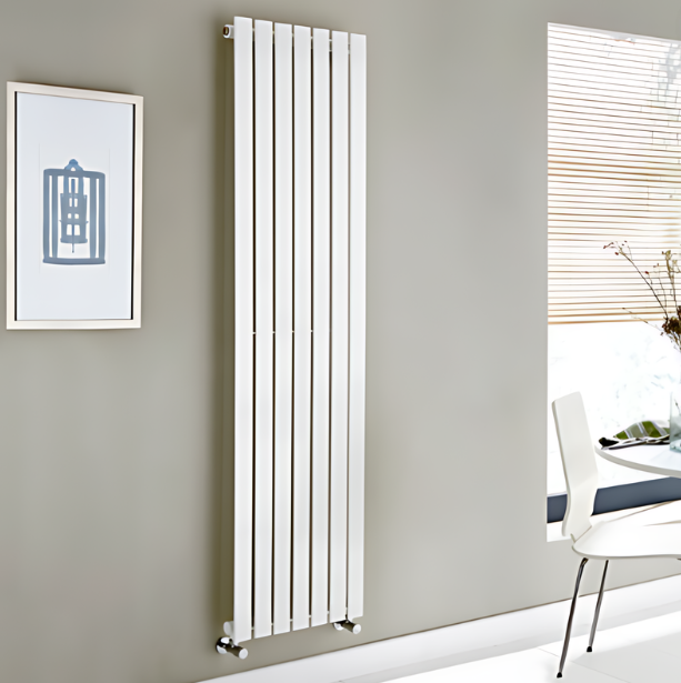 Kartell K-VIT Boston Vertical Radiator 1200 x 410mm White (BOS1200-410W)