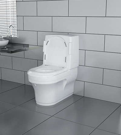 Closomat Palma Vita Wash & Dry Toilet - Standard Single Spray Douche Arm