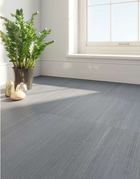 Vinyl Click Tile Flooring, Linear Grey, 305mm x 610mm x 5mm (2.02sqm)