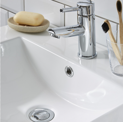 Kartell K-VIT Aztec Mono Basin Mixer Tap Chrome (OFTAP01)