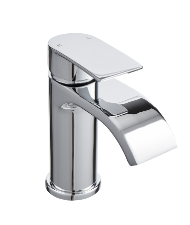 Kartell K-VIT Bella Mono Basin Mixer Chrome (OFTAP11)