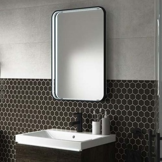 Sensio Aspect Rectangle Illuminated Chrome Mirror 700x500x63mm (SE30191C0)