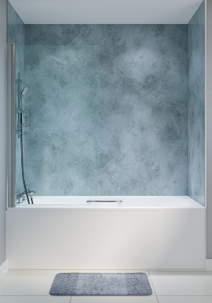 AKW PVC 1700mm Front Bath Panel White Gloss (30828)
