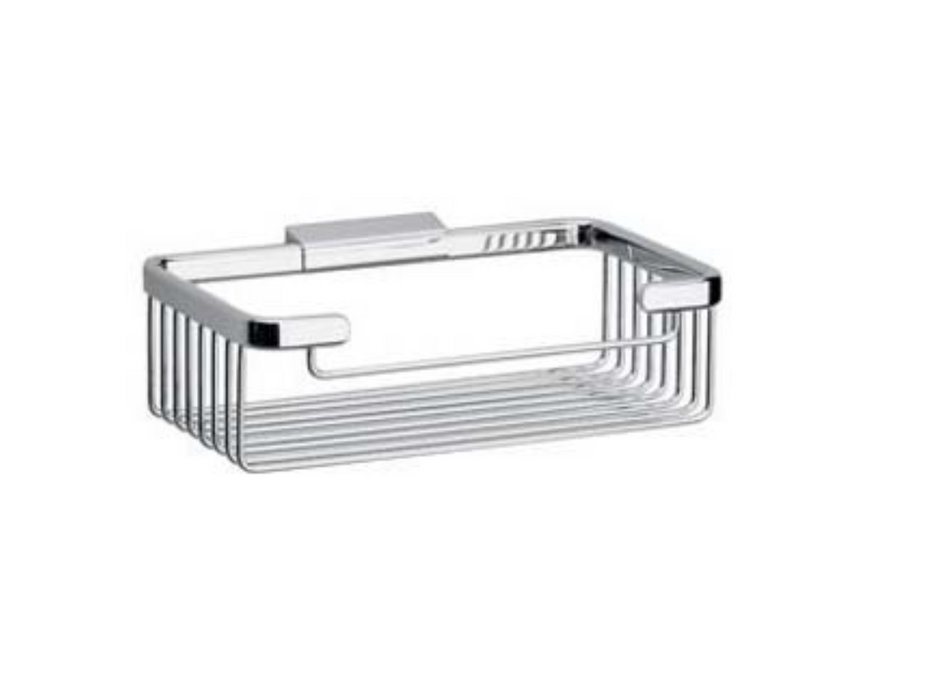 Inda Hotellerie Deep Soap Basket 20x7hx13cm - Chrome (A0451HCR)