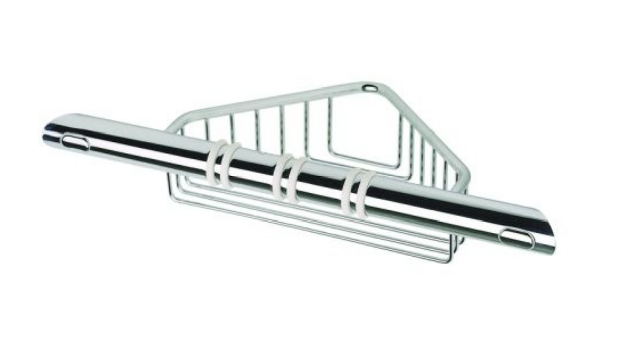 Inda Hotellerie Grab Bar 35x7hx25cm - Chrome (A04620CR)