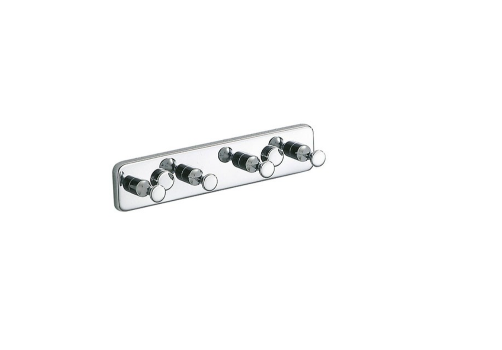 Inda Hotellerie Robe Hook 19x4hx4cm - Chrome (A38240CR)