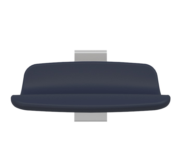 Pressalit PLUS Shower Seat 450, Fixed Height Dark Blue (R7404108)