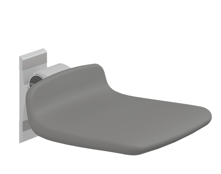 Pressalit PLUS Shower Seat 310, Fixed Height Grey (R7304112)