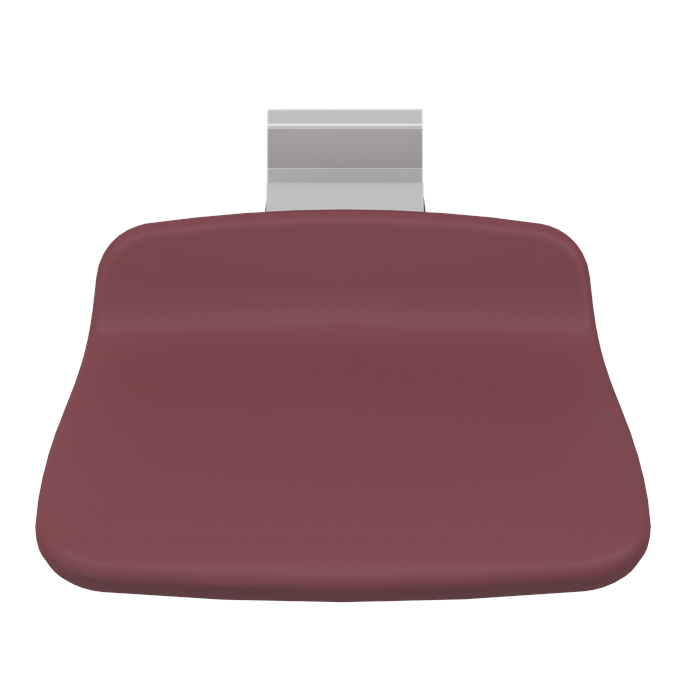 Pressalit PLUS Shower Seat 310, Fixed Height Red (R7304035)