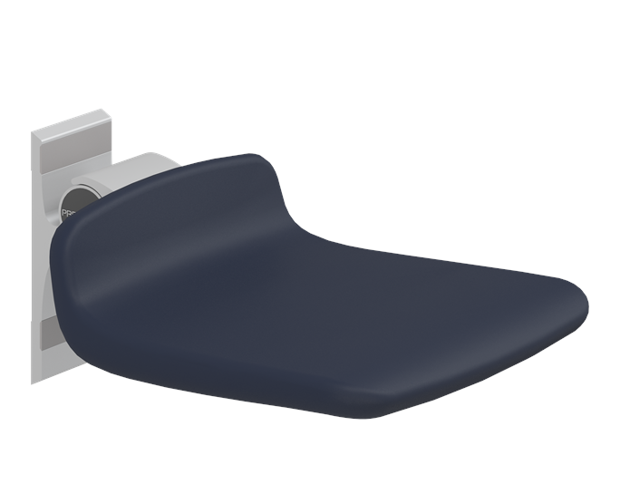 Pressalit PLUS Shower Seat 310, Fixed Height Dark Blue (R7304108)