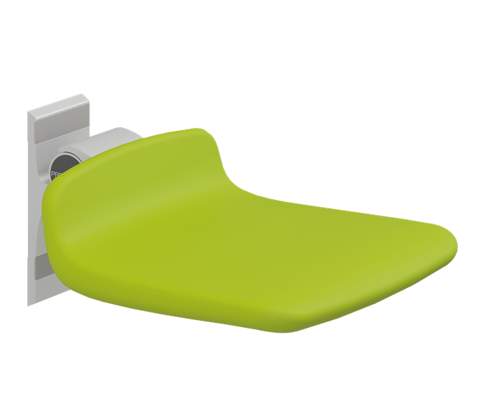 Pressalit PLUS Shower Seat 310, Fixed Height Lime Green (R7304277)