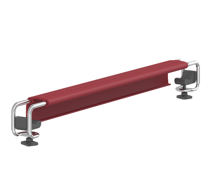 Pressalit PLUS Front Support, 450 - 520 mm Red (RT873035)