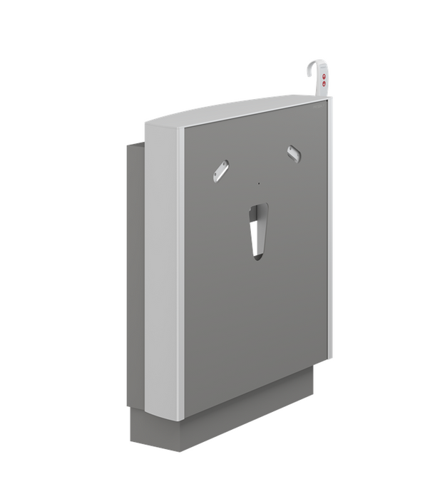 Pressalit SELECT Wash Basin Bracket, Wall-Mounted With Floor Support, Electrically Height Adjustable With Wired Hand Control, Incl. Safety Stop Function Anthracite (R4953112)