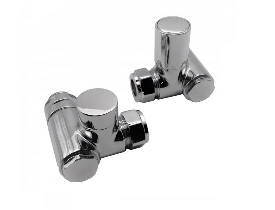 Kartell K-VIT Dual Fuel Corner Valves for Elements Chrome (CRNV-DF)