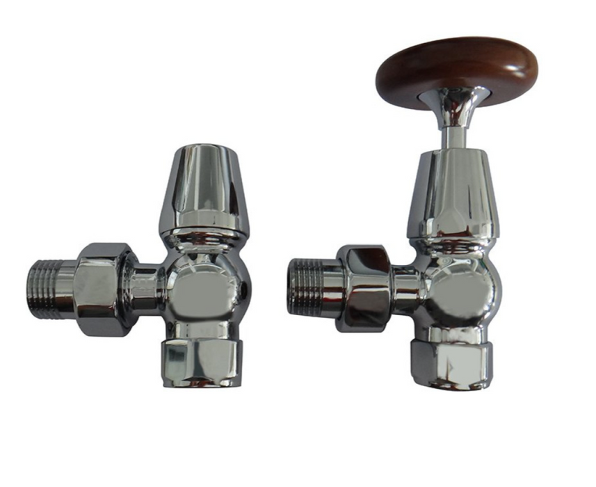 Kartell K-VIT Traditional Radiator Valve Chrome (TRAD-ANG-C)