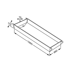 Pressalit Shower Mattress For MSCT 1 And MSCT 4 Pearl Grey (R844717304)
