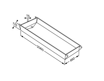 Pressalit Shower Mattress For MSCT 1 And MSCT 4 White (R844721304)
