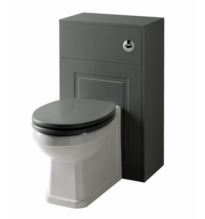 Kartell K-VIT Astley Soft Close Seat- Matt Grey (FUR535AS)