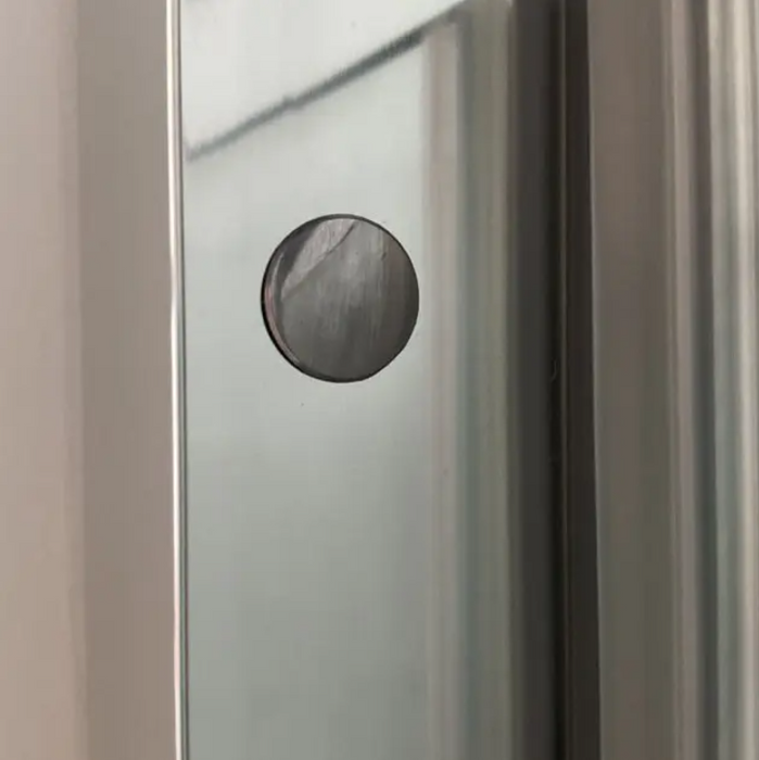 Impey Coram Optima 6 6mm Plain Glass 1000mm Wide Sliding Shower Door Chrome (O6SL10CUC)