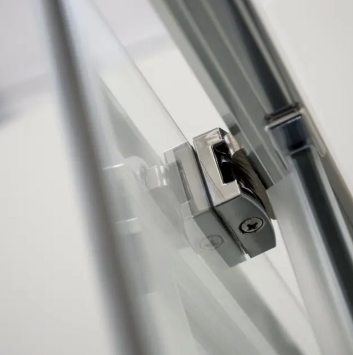 Impey Coram Optima 6 6mm Plain Glass 1000mm Wide Sliding Shower Door Chrome (O6SL10CUC)